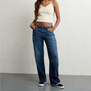 American Eagle Stretch Curvy High Waisted Stovepipe Jean